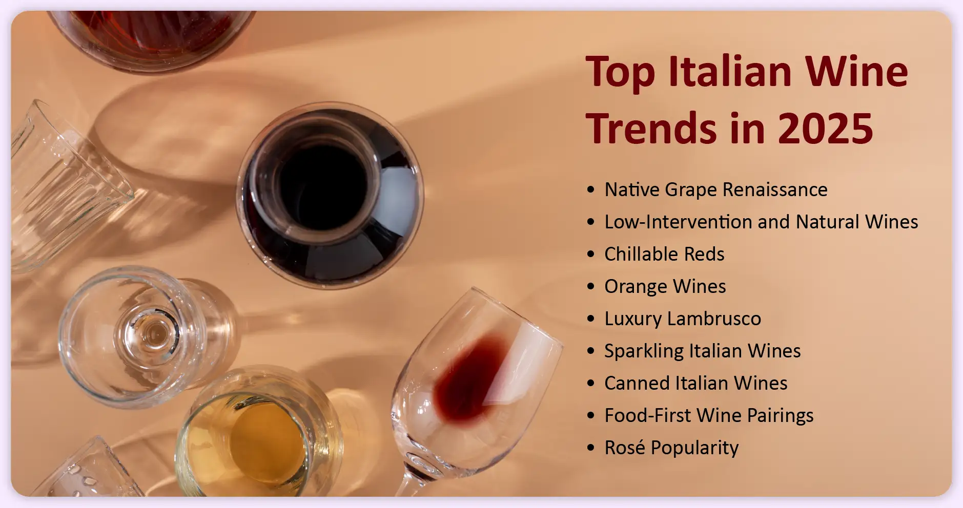 Top Italian Wine Trends in 2025